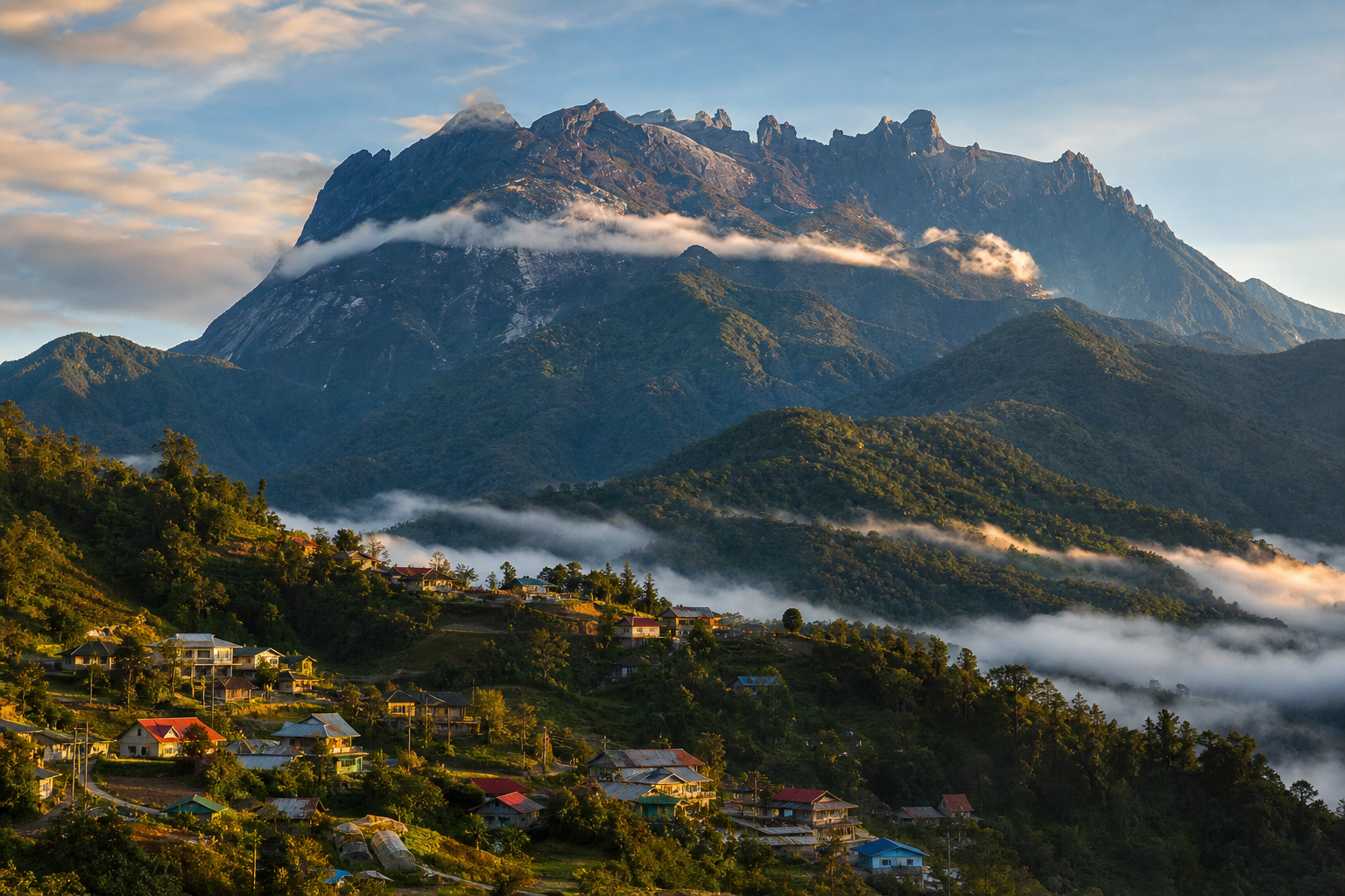 神山（京那巴鲁山）